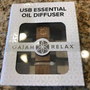 Gaiam Relax Essential Oil USB Diffuser